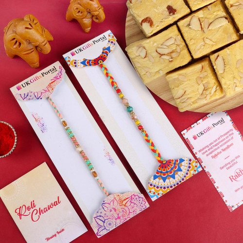 Ravishing Rakhis with Soan Papdi  - For Australia