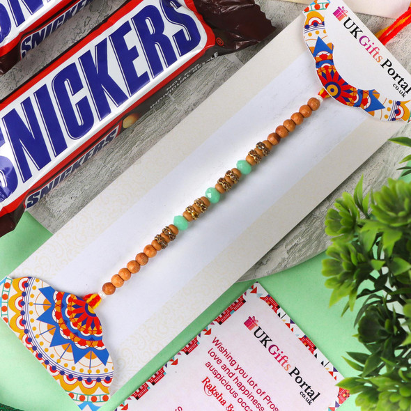 Khanda Rakhi with Sweet - For UK