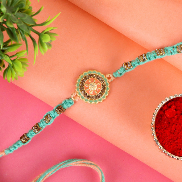 Beauteous Designer Rakhi - For UK