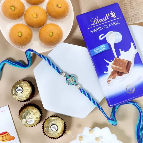 Elegant Rakhi Celebration Box  - For UK