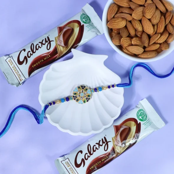 Floral Rakhi Festival Gift Pack - For UK