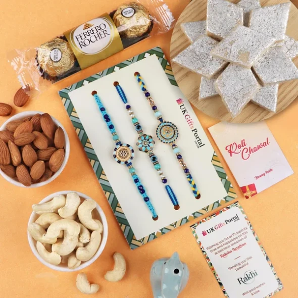 Ultimate Premium Rakhi Festive Hamper - For Australia