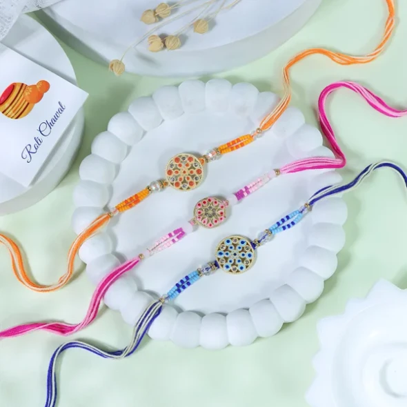 Designer Sizzling Rakhis - For UK