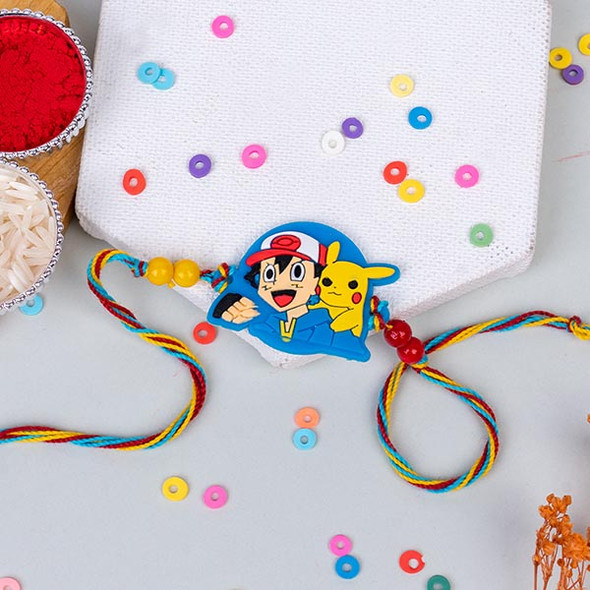 Pokemon Rakhi for Kids - For INDIA