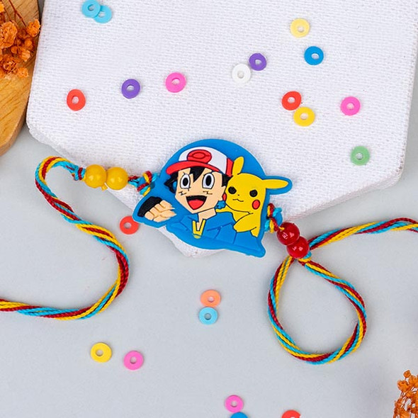 Pokemon Rakhi for Kids - For INDIA