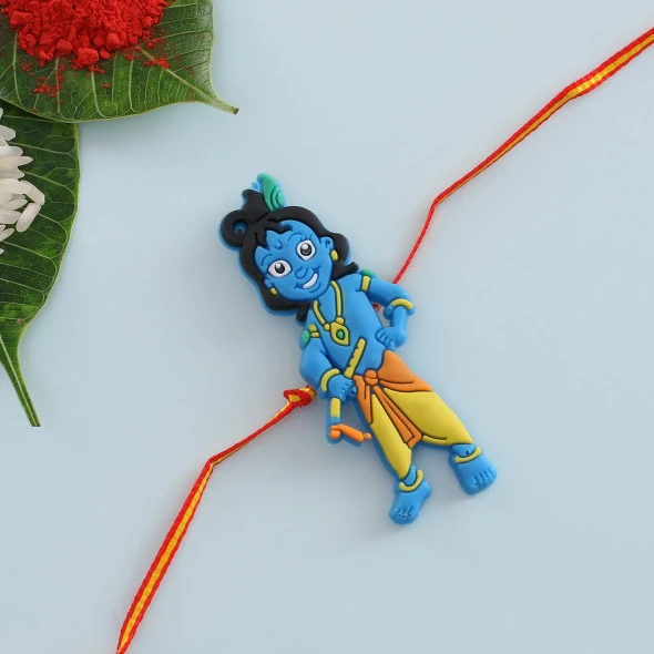 God Krishna Kids Rakhi - For UK