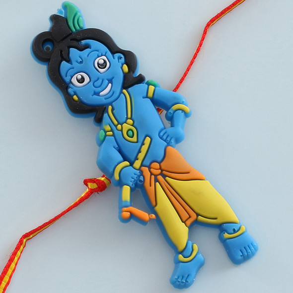 God Krishna Kids Rakhi - For UK