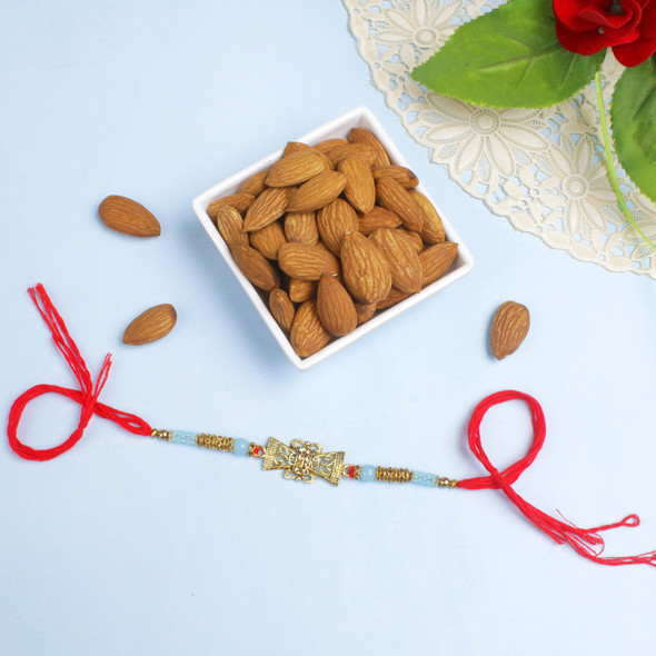 Alluring Rakhi n Almond - For Canada