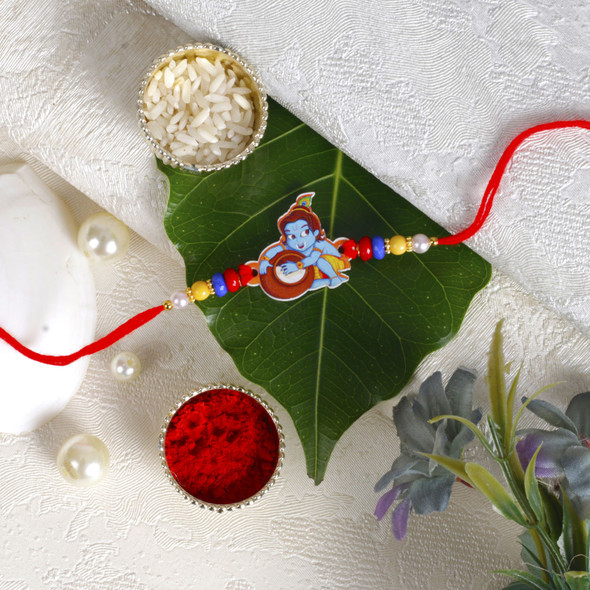 Kids Krishna Rakhi - For USA
