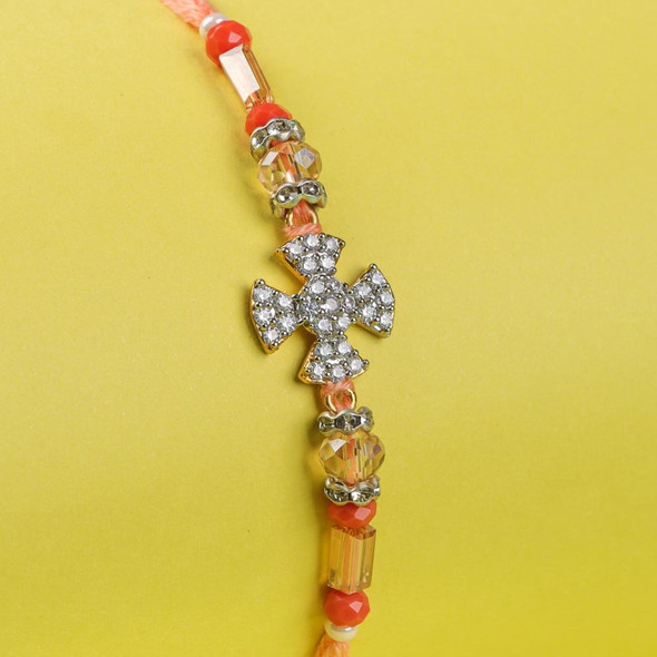 Ravishing A D Premium Rakhi - For USA