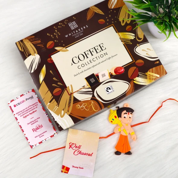 Chota Bheem Rakhi & Signature Collection Chocolate - For UK