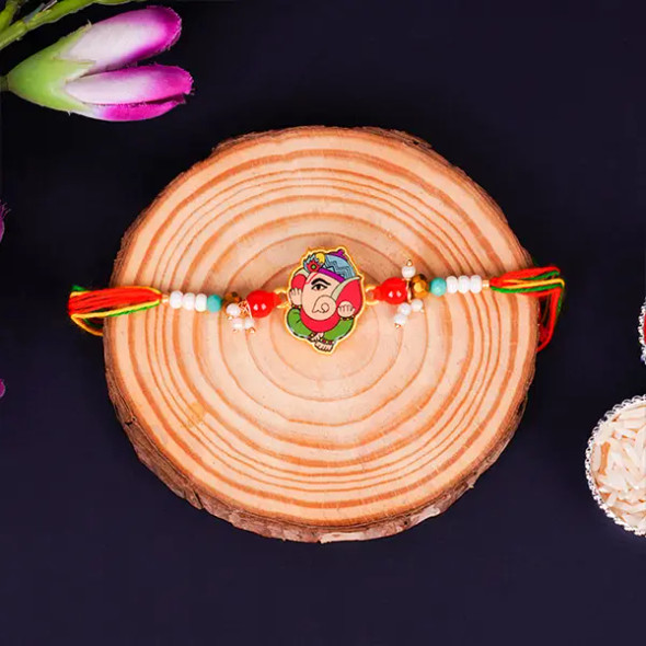 Ganesha Rakhi for Kids - For INDIA