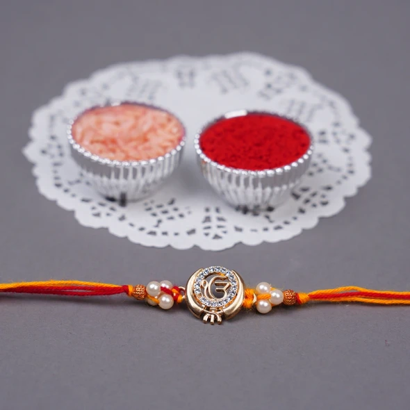 Ik Onkar Designer Rakhi  - For INDIA