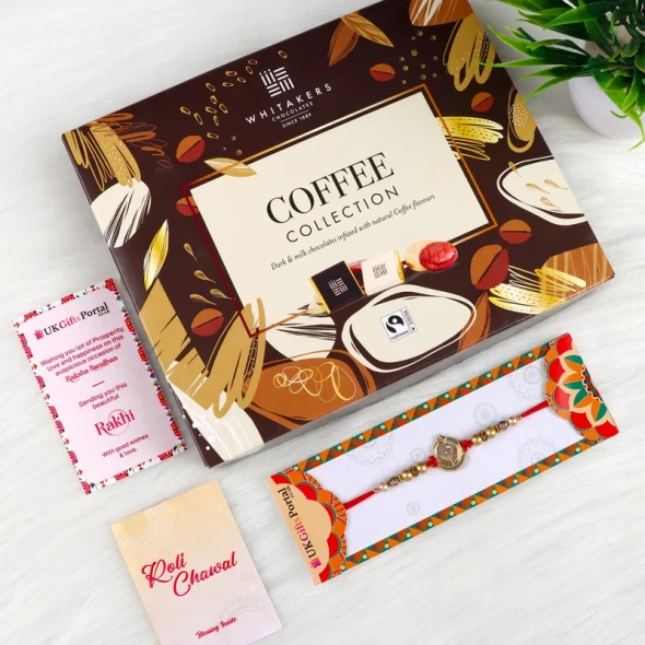 Khanda Rakhi with Signature Collection Chocolates 26 Pcs - For Canada