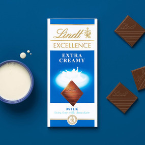 Lindt Extra Creamy Milk Chocolate Bar 100 GM