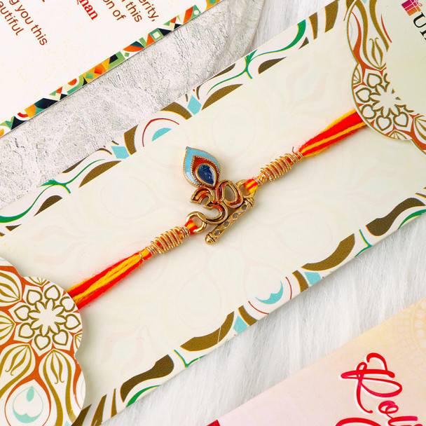 Auspicious Aum Rakhi - For USA
