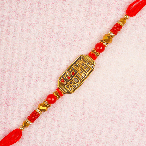 Brother Rakhi with Kaju Katli - For Europe