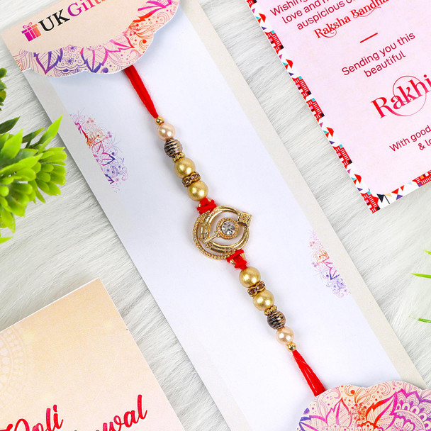 Khanda Rakhi with Signature Collection Chocolates 26 Pcs - For UK