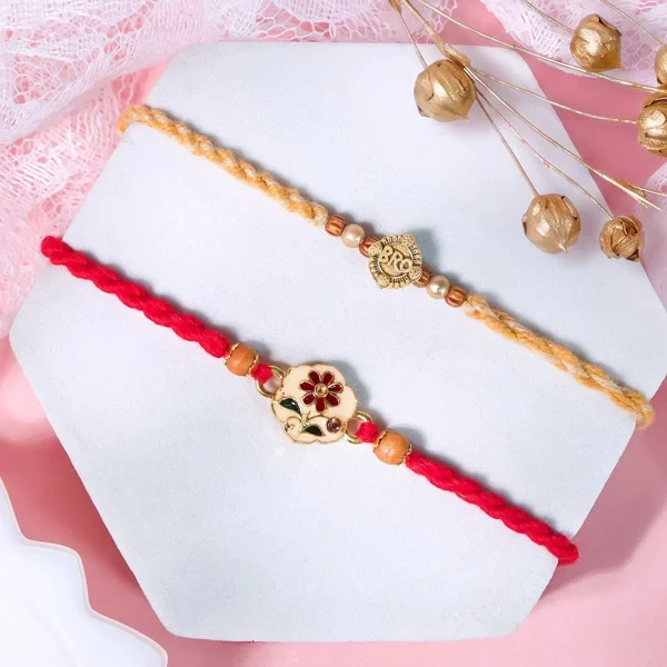 Blessed Rakhis with Kaju Katli - For UK