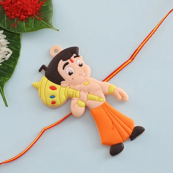 Cartoon Bheem Kids Rakhi - For Australia