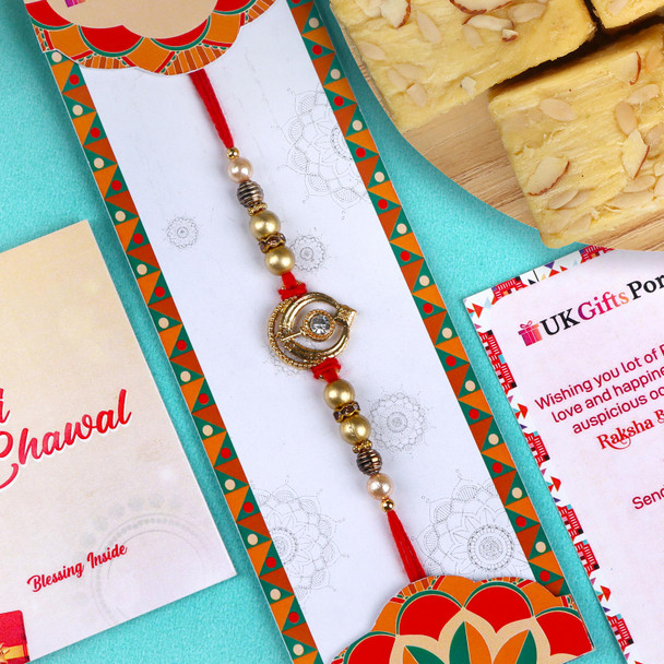 Khanda Rakhi with Soan Papdi - For Australia
