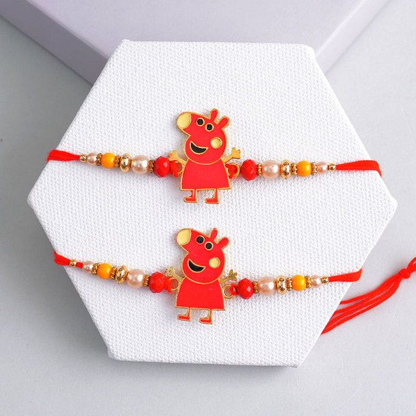 Adorable Kids Rakhi Set of 3 - For INDIA