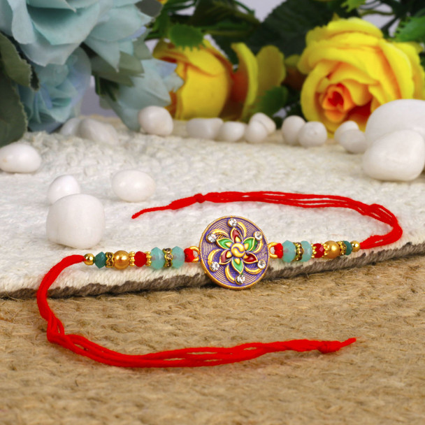 Designer Brother Rakhi - For Canada