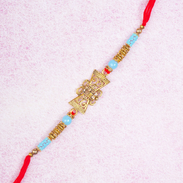 Alluring Rakhi n Almond - For Canada