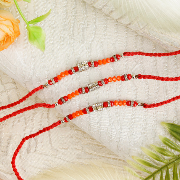 Three Set of Diamond Rakhis - For Canada