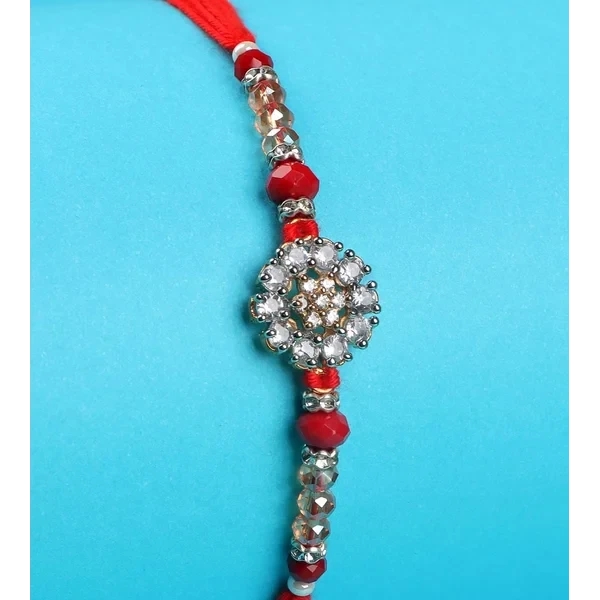 Premium A D Rakhi with Lindt Chocolate & Cashew - For Australia