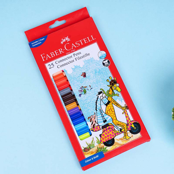 Set of 2 Unicorn Rakhi with Faber Castell Connector Pen Set - For INDIA