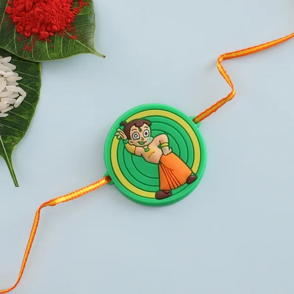 Chota Bheem Kids Rakhi with Almond Treat - For Australia