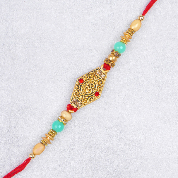 Aum Rakhi with Snicker Chocolates -For Singapore