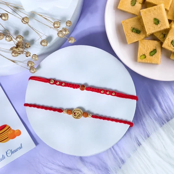 Auspicious Rakhi Sweet Combo - For Europe
