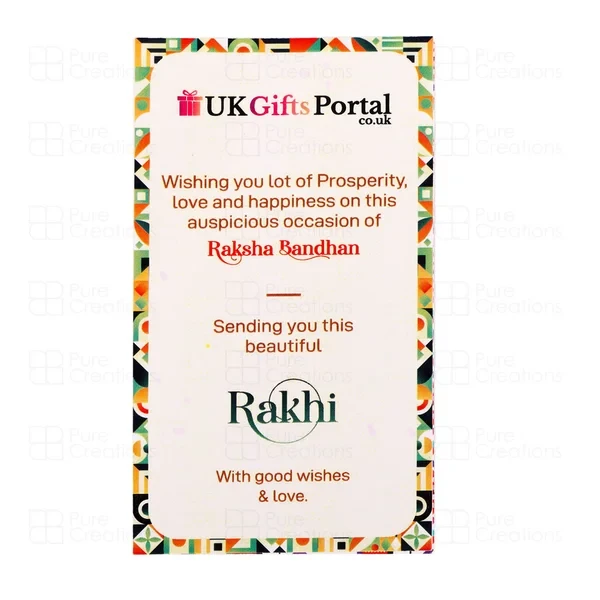 Evil Eye Rakhi with Puja Thali - For USA