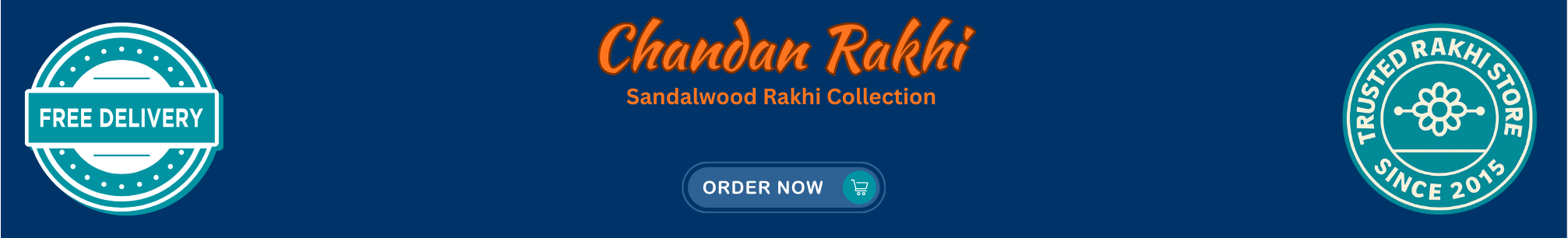 Send Chandan Rakhi to India 