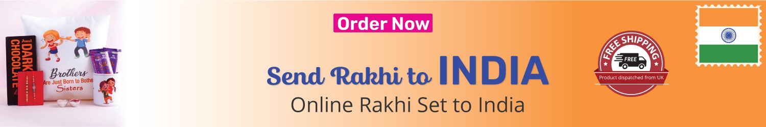 Online Rakhi Set to India