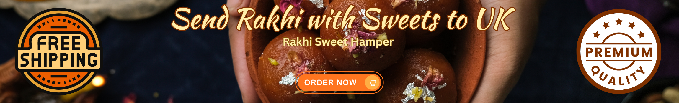 Send Rakhi with Sweets to UK online