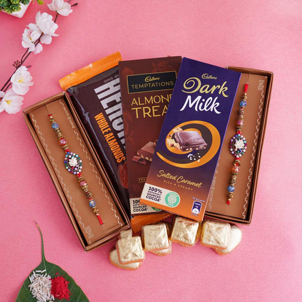 Rakhi with Chocolates