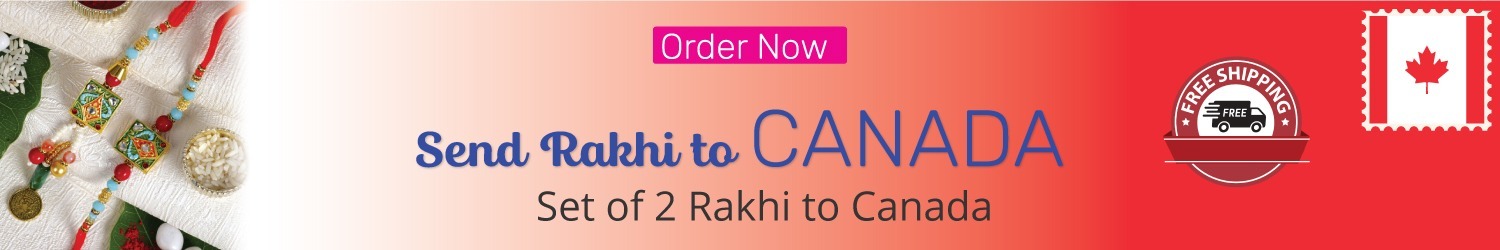 set of 2 rakhi to canada