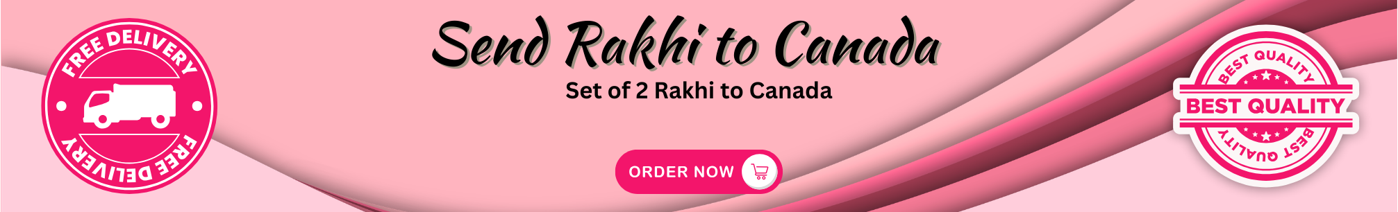 Set of 2 Rakhi to Canada