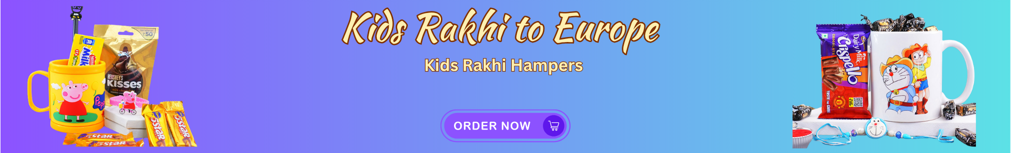 Kids Rakhi to Europe