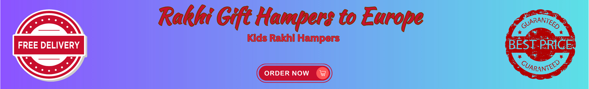 Rakhi Gift Hampers to Europe