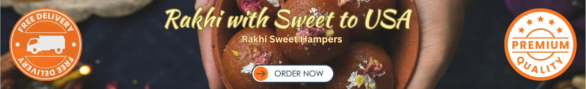 send rakhi with sweet to usa online