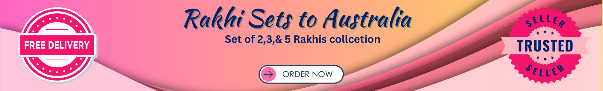 Rakhi Sets to Australia