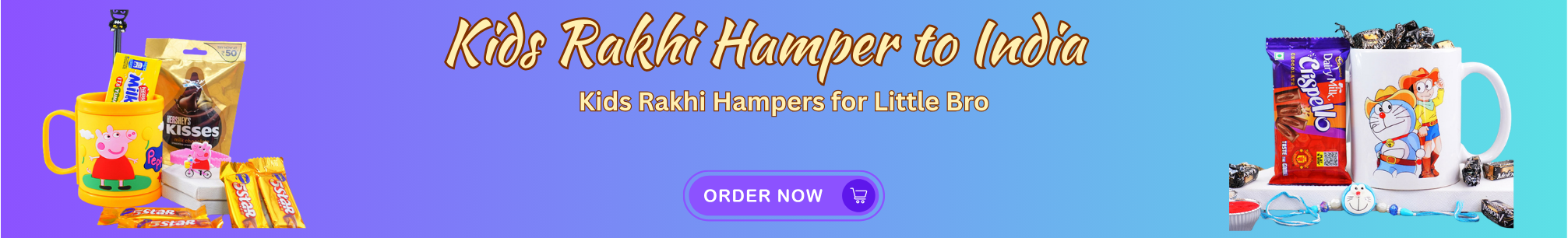 Kids Rakhi Hamper to India 