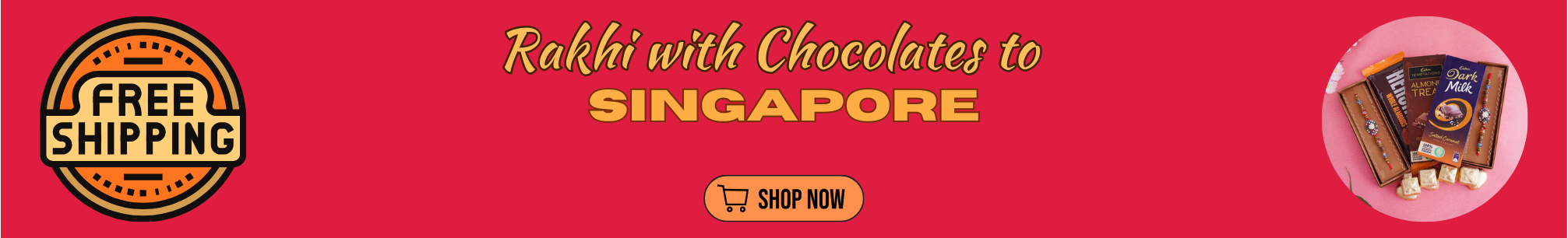 Send Rakhi with Chocolate to Singapore Online