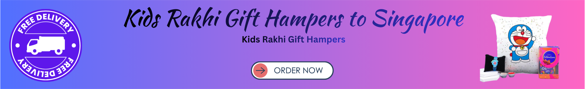 Kids Rakhi Gift Hamper to Singapore online