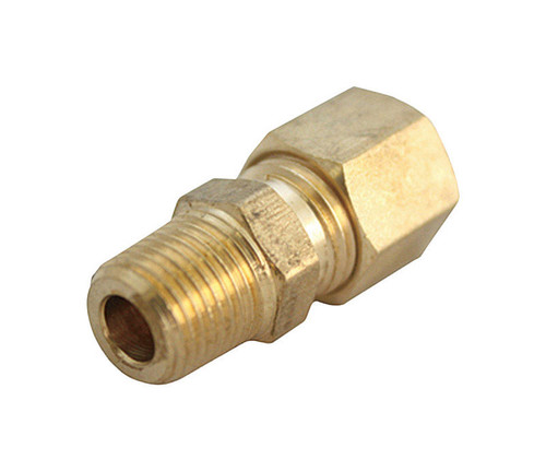 JMF - 4503322 - 5/16 in. Compression x 1/8 in. Dia. MPT Brass Connector