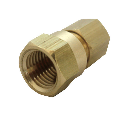 JMF - 4503462 - 3/8 in. Compression x 3/4 in. Dia. FPT Brass Adapter